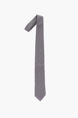 Kipper-Krawatte mit Chevron-Muster