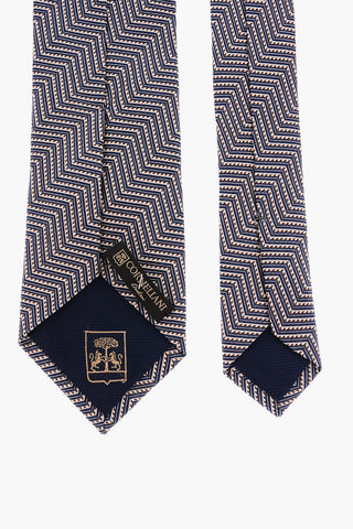 Chevron Motif Kipper Tie
