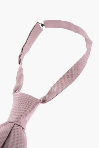 Checked Silk Ascot Tie