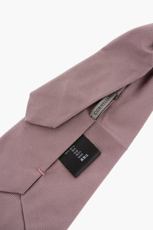 Checked Silk Ascot Tie