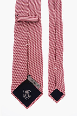 Mini Checked Silk Tie