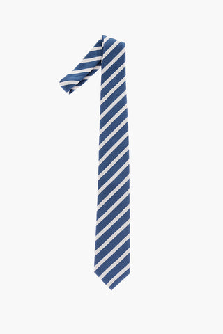 Two-Tone Regimental Striped Tie