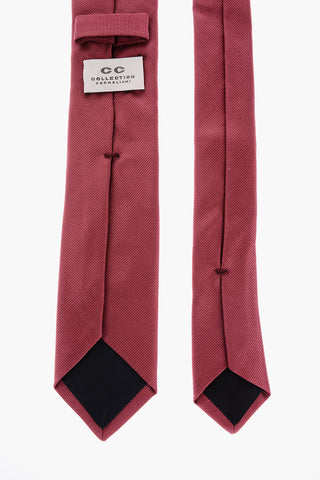 CC COLLECTION Cravatta Kipper in Twill di Seta