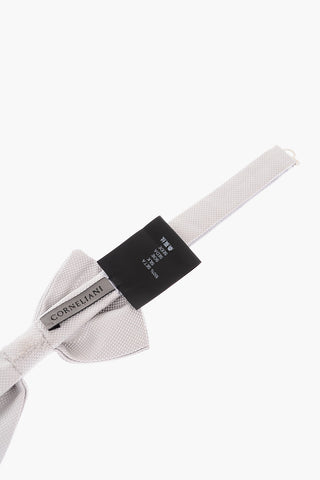 Mini Checked Silk Bow Tie