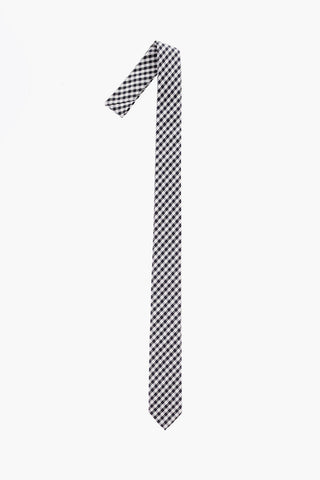 CC COLLECTION Gun Club Check Silk Kipper Tie