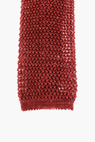 Silk Crochet Kipper Tie