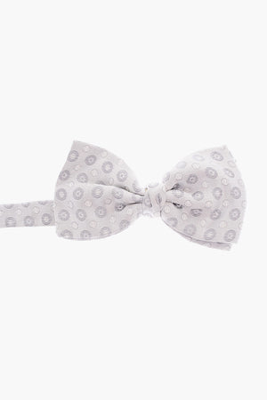 CC COLLECTION Embroidered Silk Bow Tie