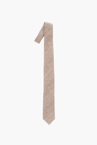 Boucle' Silk and Linen Kipper Tie
