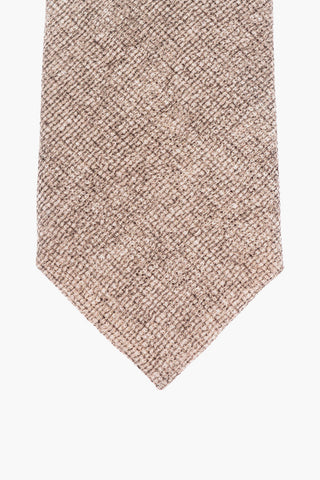 Boucle' Silk and Linen Kipper Tie