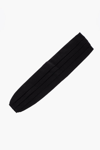CC COLLECTION Cummerbund Pieghettata in Raso