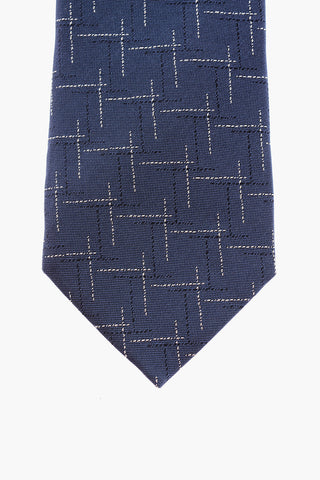 Printed Silk Kipper Tie