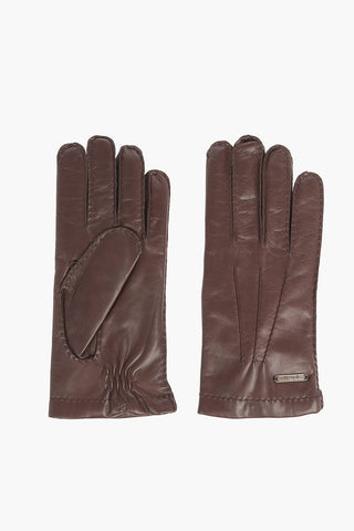 Cashmere Lined Leather Gloves