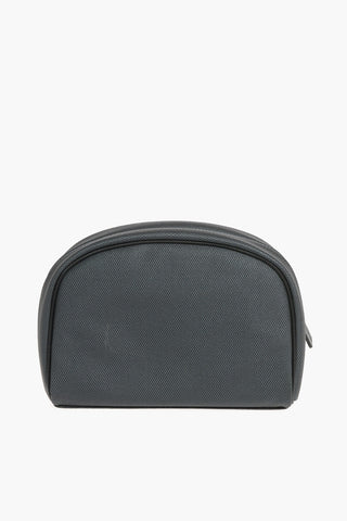 Rubbery Textile Medium Pouch with Zip Closure