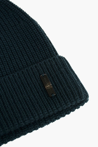 Solid Color Virgin Wool Beanie