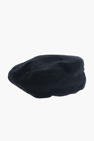 Twill Wool Flat Cap