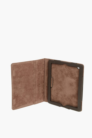 Textured Leather Bifold Tablet Case