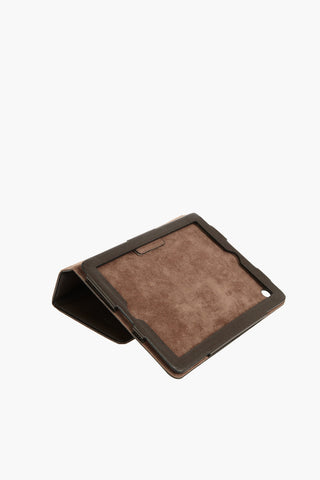 Textured Leather Bifold Tablet Case