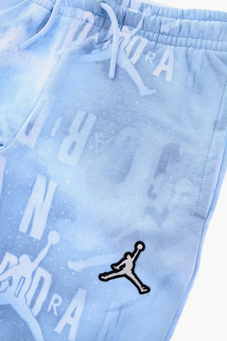 AIR JORDAN Acid Wash Effect Fleeced 2 Pockets Joggers