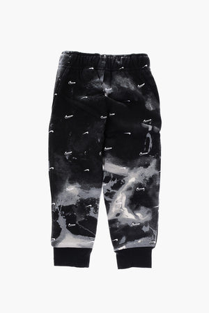 Acid-Wash Cotton Fleece Joggers