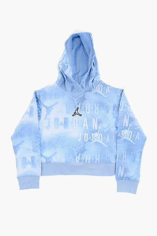 AIR JORDAN Acid Wash Effect Hoodie