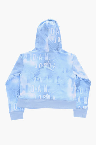 AIR JORDAN Acid Wash Effect Hoodie