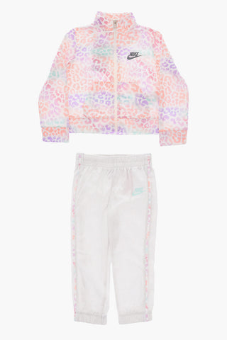 Animal Effect Joggers and Sweatshirt Set in Color-block