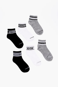 Set 6 Pairs Of Socks With Embroidered Logo