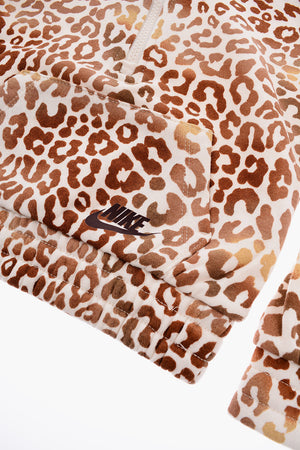 Set Sweatshirt mit Animal-Print und Leggings