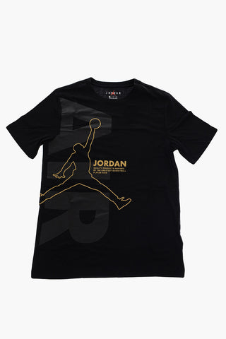 AIR JORDAN Maxi Printed Front Crew-Neck T-shirt