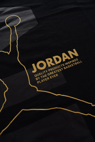 AIR JORDAN Maxi Printed Front Crew-Neck T-shirt