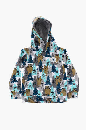 ALL STAR CHUCK TAYLOR Set All-Over Printed Sweatshirt with Hood and Joggers