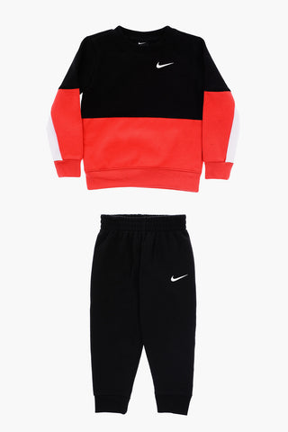 Crew-neck Sweater and Fleeced Joggers ROOKIE Set