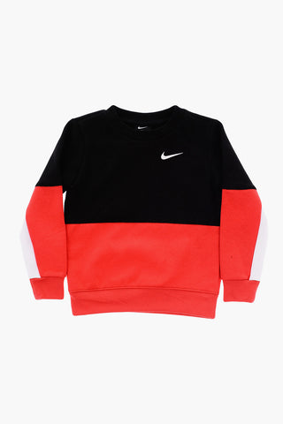 Crew-neck Sweater and Fleeced Joggers ROOKIE Set