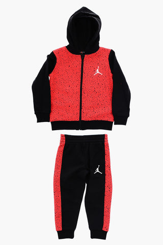 AIR JORDAN Painting Effect Joggers and Hoodie Set