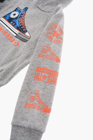 ALL STAR CHUCK TAYLOR Fleeced Cotton Hoodie and Joggers Set