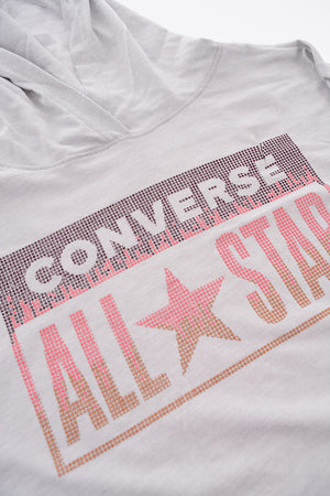 ALL STAR Set Hoodie T-Shirt and Leggings with Raised Glitter