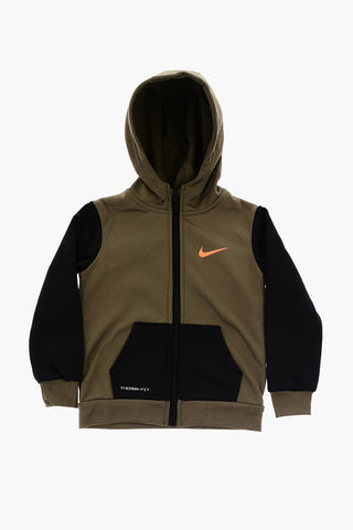Fleeced Cotton Therma Fit Sweatshirt and Joggers Set