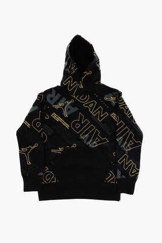 AIR JORDAN Golden Printed Hoodie
