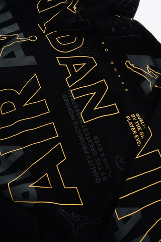 AIR JORDAN Golden Printed Hoodie