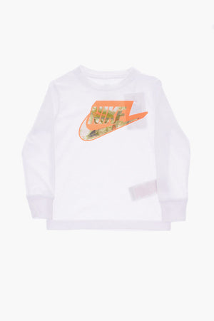 Rundhals-Langarm-T-Shirt FUTURA mit Logo-Print