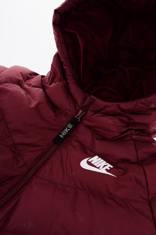 후드가 있는 패딩 재킷