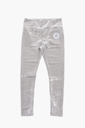 ALL STAR CHUCK TAYLOR Leggings a Vita Alta Effetto Olografico