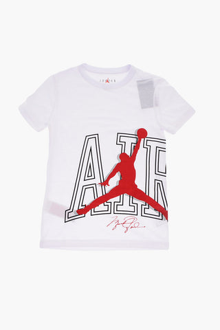 AIR JORDAN Front Printed Crew-neck T-Shirt