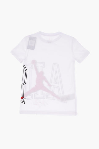 AIR JORDAN Front Printed Crew-neck T-Shirt