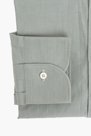 Standard Collar Popeline Cotton Shirt