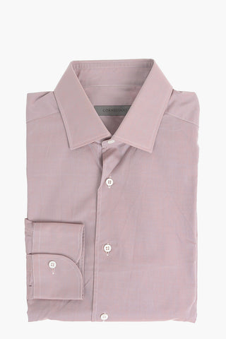 Standard Collar Popeline Cotton Shirt