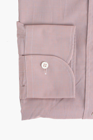 Standard Collar Popeline Cotton Shirt