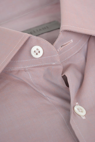 Standard Collar Popeline Cotton Shirt