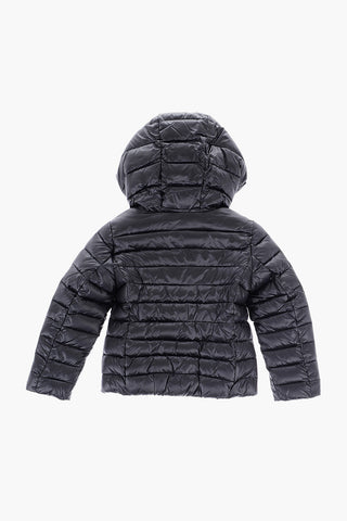 2 Pockets Padded Jackets witj Hood and Golden Zip Closure