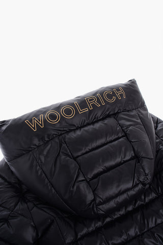 2 Pockets Padded Jackets witj Hood and Golden Zip Closure